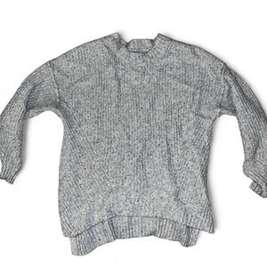 American Eagle Outfitters Gray Knit Sweater